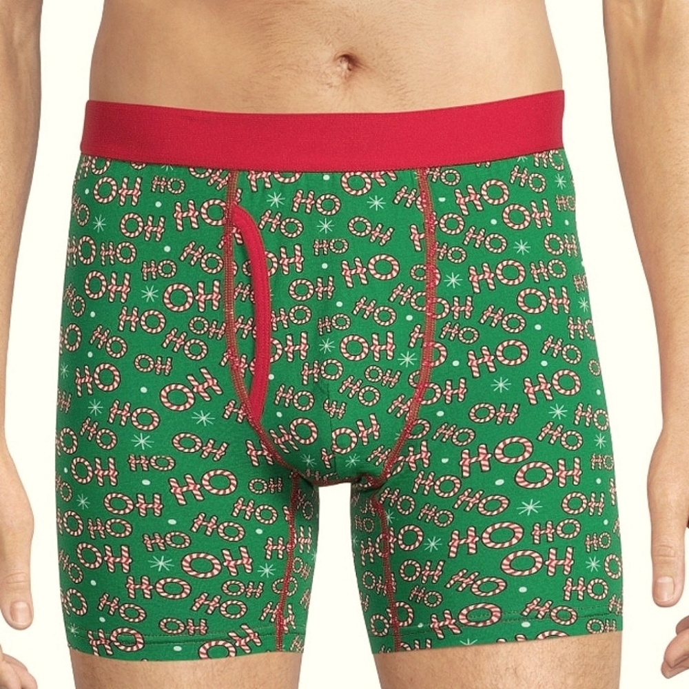 Christmas boxer brief